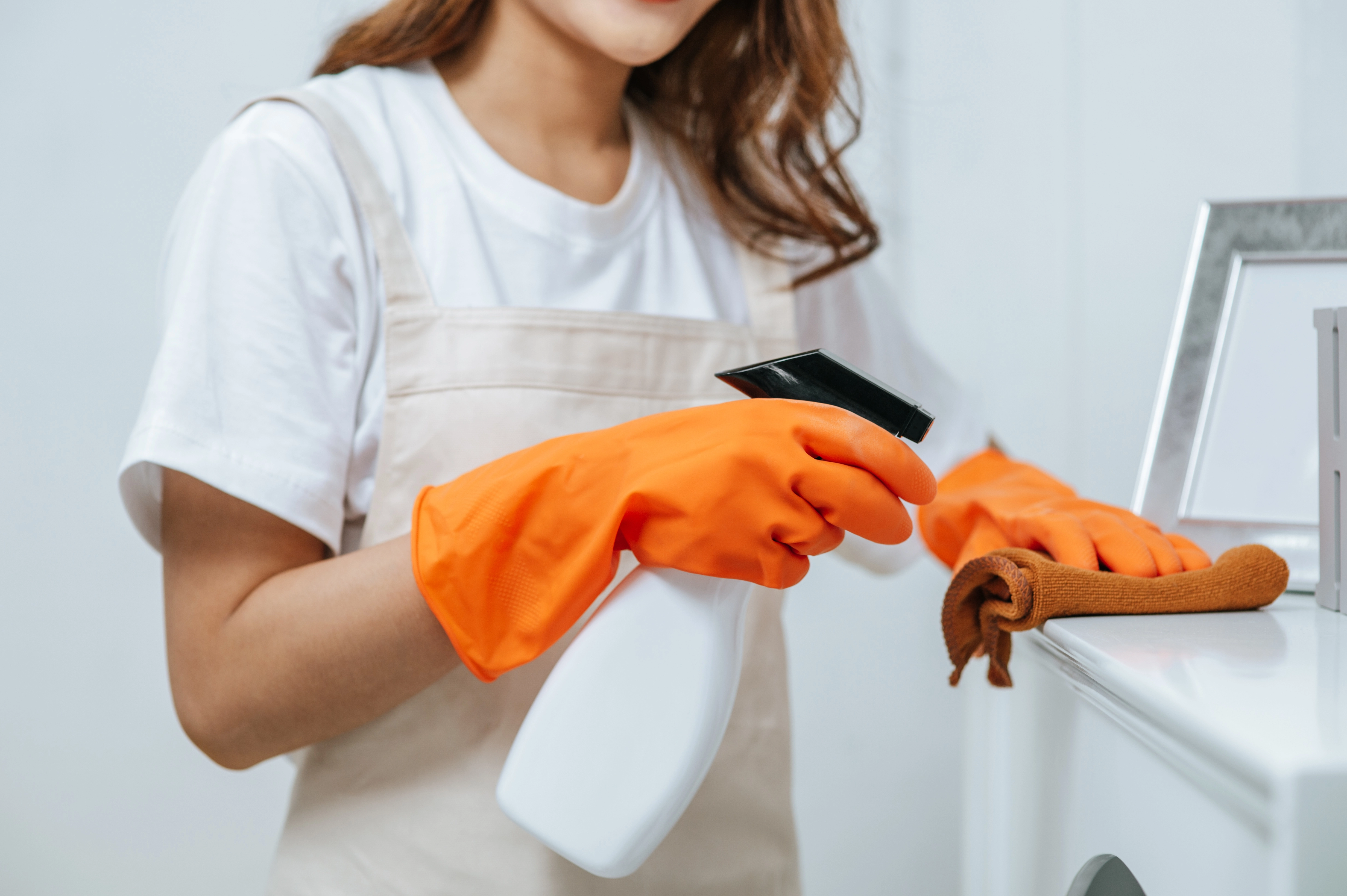 Transfer Helper Indonesian Helper Myanmar Helper Cleaning Cabinet in Singapore